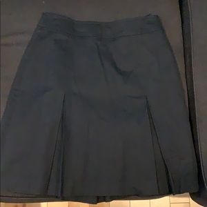 Black Burberry golf skirt